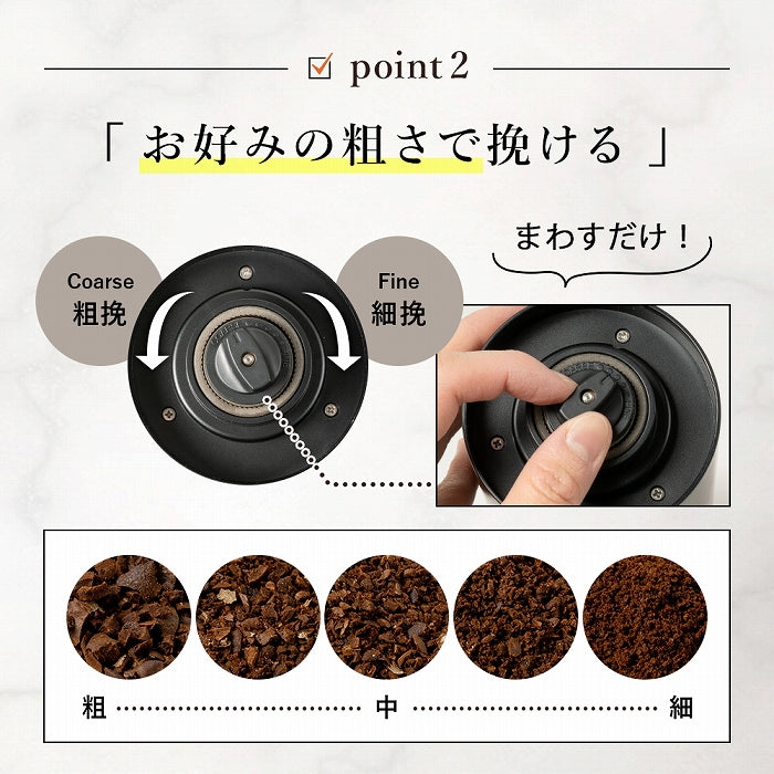 【5/30発売開始】電動式コーヒーミル
